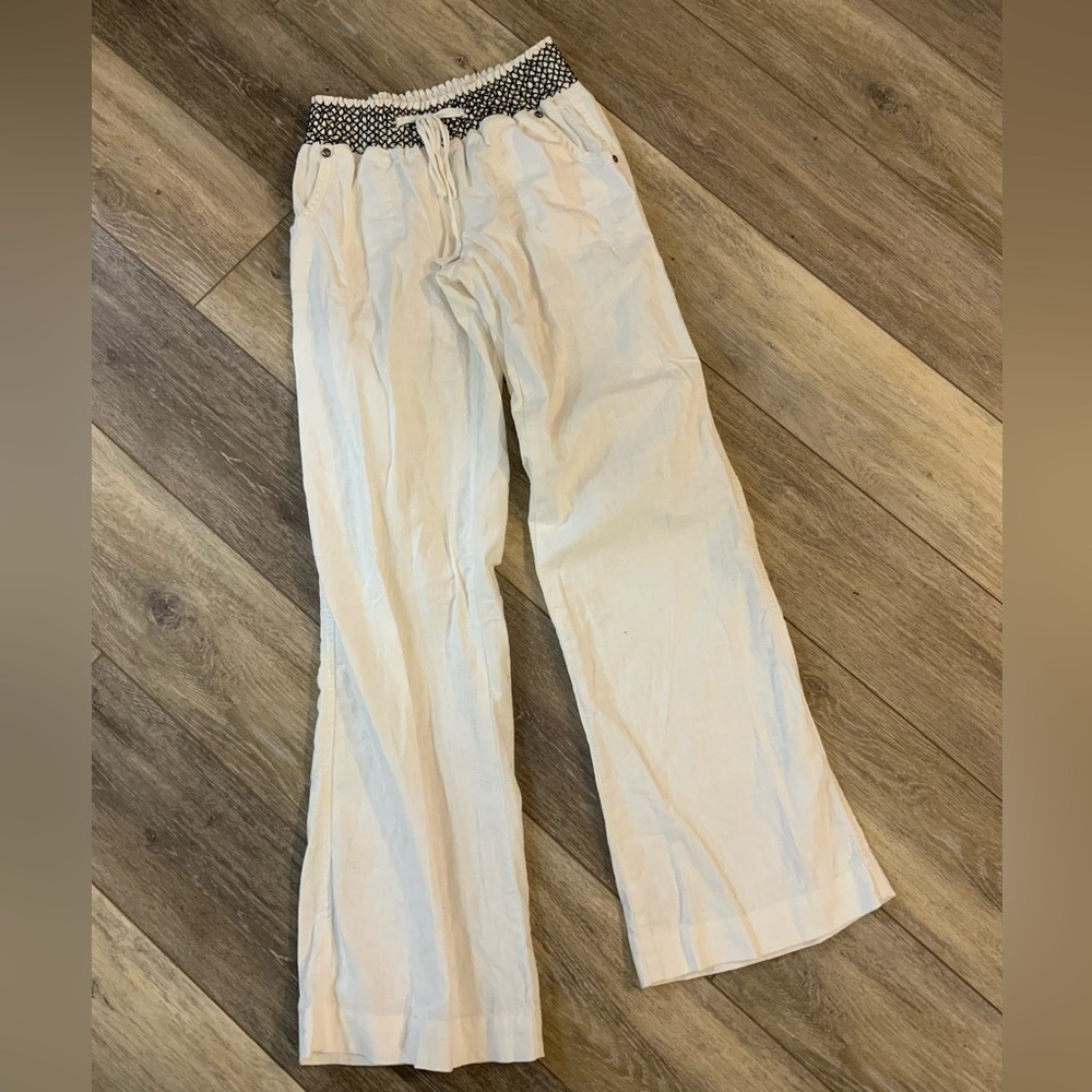 Rewash linen wide leg pants. Size S